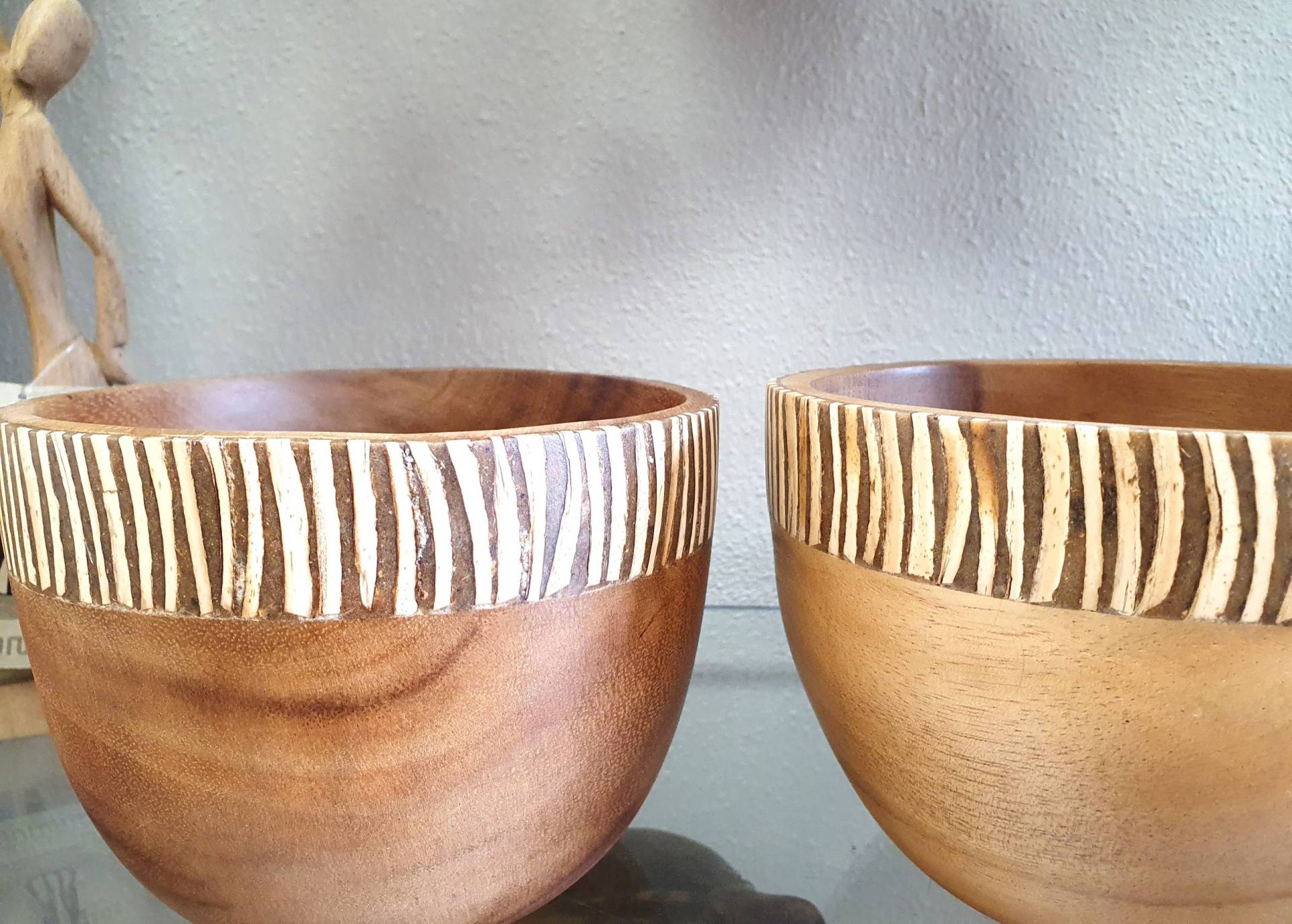 Mooie houten potjes